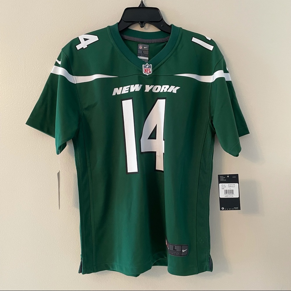 NFL NY Jets Darnold 14 Jersey Youth Large New
